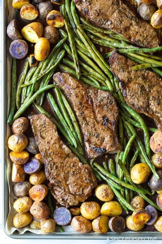 9 Sheet Pan Recipes With Steak That Are Guaranteed To Please